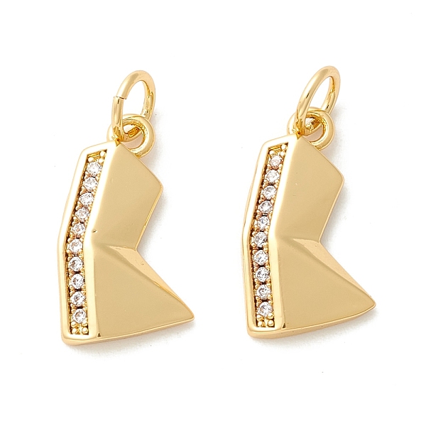 PandaHall Rack Plating Eco-friendly Brass Micro Pave Clear Cubic Zirconia Pendants, Long-Lasting Plated, Real 18K Gold Plated, Cadmium Free...
PandaHall Rack Plating Eco-friendly Brass Micro Pave Clear Cubic Zirconia Pendants, Long-Lasting Plated, Real 18K Gold Plated, Cadmium Free...