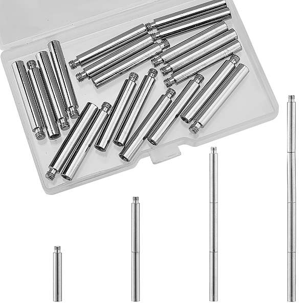 PandaHall Gorgecraft Brass Photo Albums Extra Posts Screws, Long Extension Posts, Binding Screws, Platinum, 34x5mm, Inner Diameter: 3.5mm...
PandaHall Gorgecraft Brass Photo Albums Extra Posts Screws, Long Extension Posts, Binding Screws, Platinum, 34x5mm, Inner Diameter: 3.5mm...