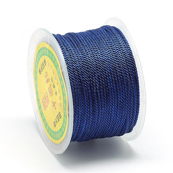 PandaHall Nylon Threads, Milan Cords/Twisted Cords, Medium Blue, 1.5~2mm, about 54.68 yards(50m)/roll Nylon Blue
PandaHall Nylon Threads, Milan Cords/Twisted Cords, Medium Blue, 1.5~2mm, about 54.68 yards(50m)/roll Nylon Blue