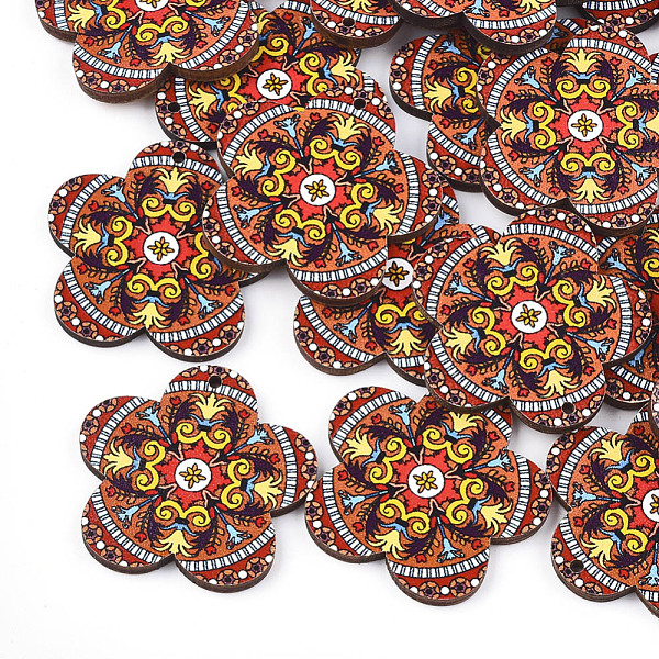 PandaHall Printed Basswood Pendants, Back Random Color, Flower, Coral, 33.5x34.5x3mm, Hole: 1.5mm Wood Flower Red
PandaHall Printed Basswood Pendants, Back Random Color, Flower, Coral, 33.5x34.5x3mm, Hole: 1.5mm Wood Flower Red