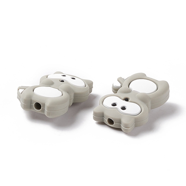 PandaHall Silicone Focal Beads, Chewing Beads For Teethers, Raccoon, Silver, 29.5x20x8.5mm, Hole: 3mm Silicone Other Animal Silver
PandaHall Silicone Focal Beads, Chewing Beads For Teethers, Raccoon, Silver, 29.5x20x8.5mm, Hole: 3mm Silicone Other Animal Silver