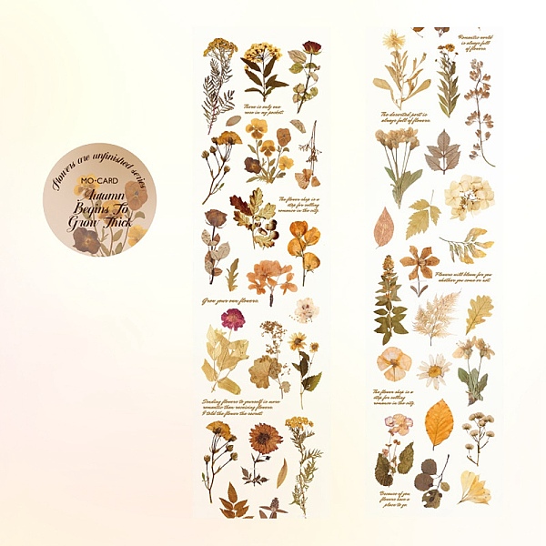PandaHall Flower Waterproof PVC Self-Adhesive Decorative Tapes Roll, for DIY Scrapbooking, Sandy Brown, 40x50x2mm Plastic Flower
PandaHall Flower Waterproof PVC Self-Adhesive Decorative Tapes Roll, for DIY Scrapbooking, Sandy Brown, 40x50x2mm Plastic Flower