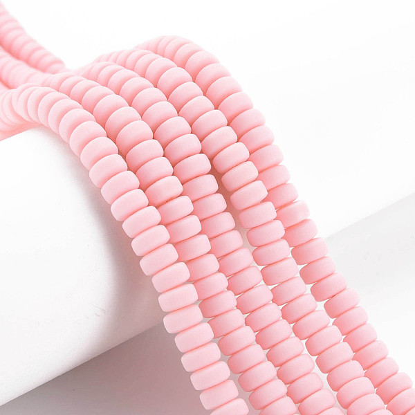 PandaHall Handmade Polymer Clay Beads Strands, for DIY Jewelry Crafts Supplies, Flat Round, Pink, 6~7x3mm, Hole: 1.5mm, about...
PandaHall Handmade Polymer Clay Beads Strands, for DIY Jewelry Crafts Supplies, Flat Round, Pink, 6~7x3mm, Hole: 1.5mm, about...