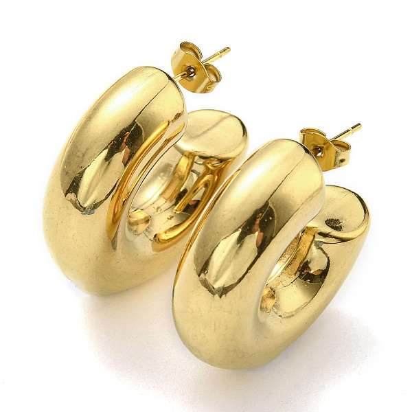 PandaHall Ion Plating(IP) 316 Surgical Stainless Steel Stud Earrings for Women, Long-Lasting Plated, Real 18K Gold Plated, 31x10mm 316...
PandaHall Ion Plating(IP) 316 Surgical Stainless Steel Stud Earrings for Women, Long-Lasting Plated, Real 18K Gold Plated, 31x10mm 316...