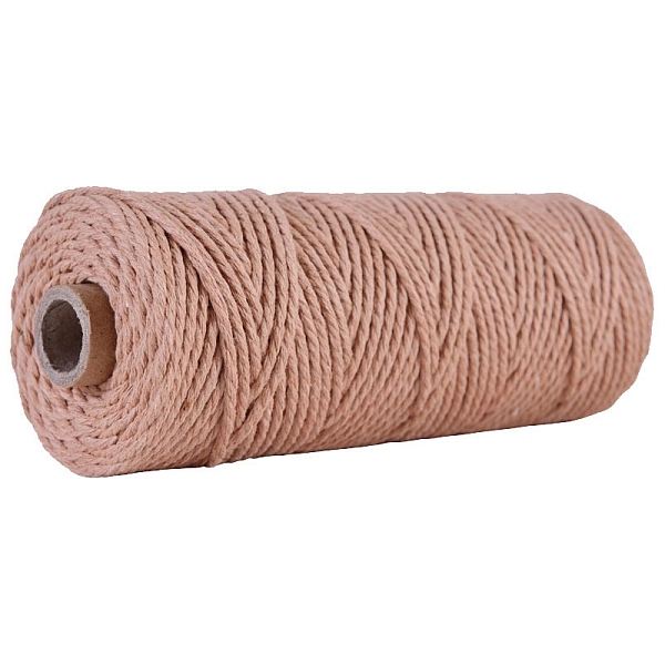 PandaHall 100M Round Cotton Cord, for Gift Wrapping, DIY Craft, Dark Salmon, 2mm, about 109.36 Yards(100m)/Roll Cotton
PandaHall 100M Round Cotton Cord, for Gift Wrapping, DIY Craft, Dark Salmon, 2mm, about 109.36 Yards(100m)/Roll Cotton