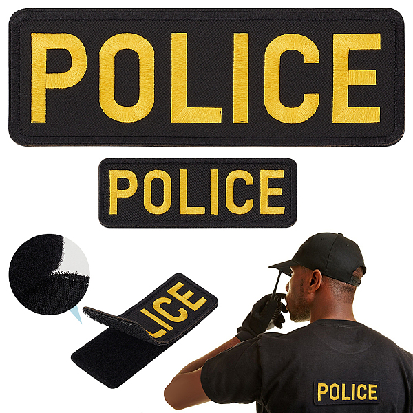 PandaHall Security Personnel Polyester Embroidered Appliques, Ornament Accessories, Sewing Craft Decoration, Gold, 45~91x130~256x4mm...
PandaHall Security Personnel Polyester Embroidered Appliques, Ornament Accessories, Sewing Craft Decoration, Gold, 45~91x130~256x4mm...