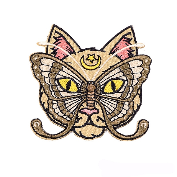 PandaHall Cat's Head Appliques, Embroidery Iron on Cloth Patches, Sewing Craft Decoration, Olive, 76x72mm Fibre Cat Shape Green
PandaHall Cat's Head Appliques, Embroidery Iron on Cloth Patches, Sewing Craft Decoration, Olive, 76x72mm Fibre Cat Shape Green
