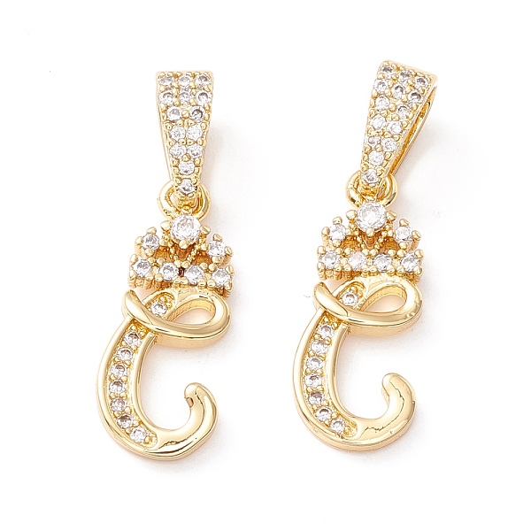 PandaHall Eco-Friendly Brass Micro Pave Cubic Zirconia Pendants, Long-Lasting Plated, Real 18K Gold Plated, Cadmium Free & Lead Free, Letter...
PandaHall Eco-Friendly Brass Micro Pave Cubic Zirconia Pendants, Long-Lasting Plated, Real 18K Gold Plated, Cadmium Free & Lead Free, Letter...