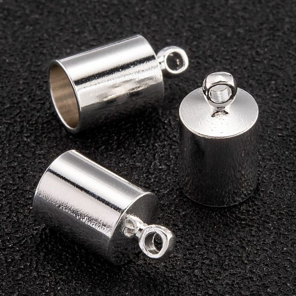 PandaHall Brass Cord Ends, Long-Lasting Plated, 925 Sterling Silver Plated, 12.5x7mm, Hole: 1.6mm, Inner Diameter: 6mm Brass
PandaHall Brass Cord Ends, Long-Lasting Plated, 925 Sterling Silver Plated, 12.5x7mm, Hole: 1.6mm, Inner Diameter: 6mm Brass
