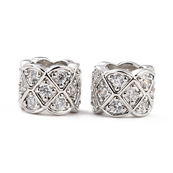 PandaHall Brass Micro Pave Clear Cubic Zirconia European Beads, Long-Lasting Plated, Cadmium Free & Lead Free, Column, Large Hole Beads...
PandaHall Brass Micro Pave Clear Cubic Zirconia European Beads, Long-Lasting Plated, Cadmium Free & Lead Free, Column, Large Hole Beads...