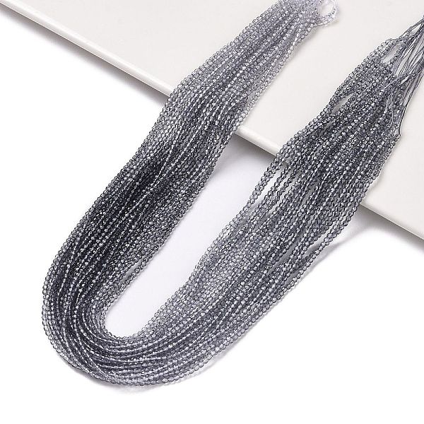 PandaHall Transparent Gradient Color Glass Beads Strands, Segmented Multi-color Beads, Faceted Round, Gray, 3x2.5mm, Hole: 0.8mm, about...
PandaHall Transparent Gradient Color Glass Beads Strands, Segmented Multi-color Beads, Faceted Round, Gray, 3x2.5mm, Hole: 0.8mm, about...