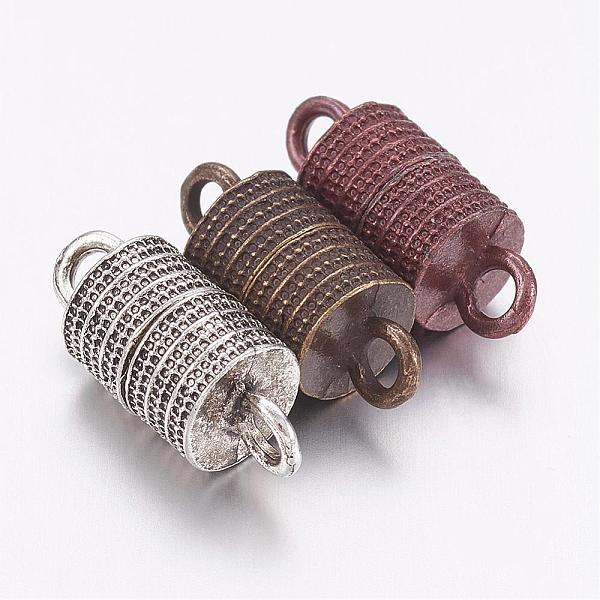 PandaHall Tibetan Style Alloy Magnetic Clasps with Loops, Column, Mixed Color, 19x8mm, Hole: 2.5mm Alloy Column
PandaHall Tibetan Style Alloy Magnetic Clasps with Loops, Column, Mixed Color, 19x8mm, Hole: 2.5mm Alloy Column