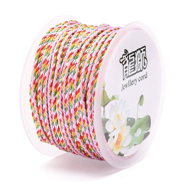 PandaHall Multi-Color Decorative Nylon Twisted Cord, Nylon Rope String, for Home Decoration, Embellish Costumes, Bag Drawstrings, Pink, 2mm...
PandaHall Multi-Color Decorative Nylon Twisted Cord, Nylon Rope String, for Home Decoration, Embellish Costumes, Bag Drawstrings, Pink, 2mm...