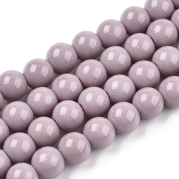 PandaHall Opaque Solid Color Glass Beads Strands, Round, Rosy Brown, 6~6.5mm, Hole: 1.4mm, about 67~70pcs/strand, 14.76 inch~15.16 inch...
PandaHall Opaque Solid Color Glass Beads Strands, Round, Rosy Brown, 6~6.5mm, Hole: 1.4mm, about 67~70pcs/strand, 14.76 inch~15.16 inch...