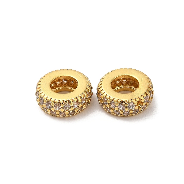 PandaHall Rack Plating Brass Cubic Zirconia European Beads, Large Hole Beads, Long-Lasting Plated, Lead Free & Cadmium Free, Column, Golden..., Clear
PandaHall Rack Plating Brass Cubic Zirconia European Beads, Large Hole Beads, Long-Lasting Plated, Lead Free & Cadmium Free, Column, Golden..., Clear