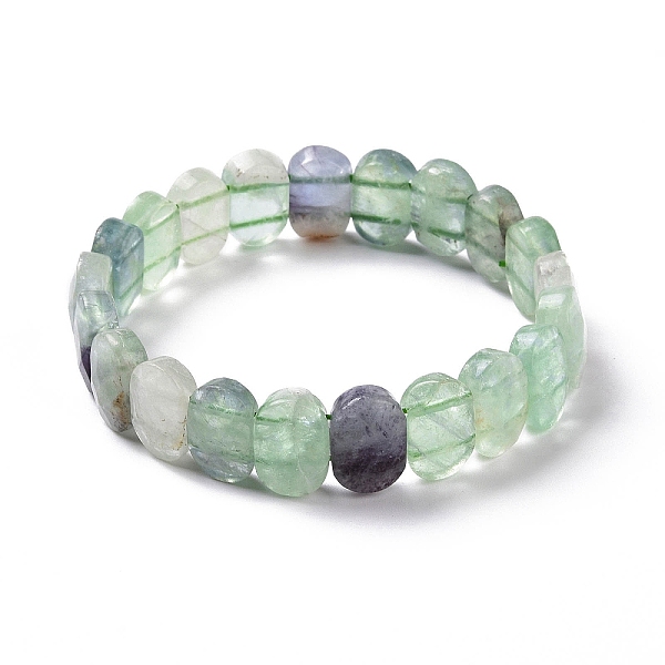 PandaHall Natural Fluorite Oval Beaded Stretch Bracelet, Gemstone Jewelry for Women, Inner Diameter: 2-1/8 inch(5.4~5.5cm) Fluorite
PandaHall Natural Fluorite Oval Beaded Stretch Bracelet, Gemstone Jewelry for Women, Inner Diameter: 2-1/8 inch(5.4~5.5cm) Fluorite