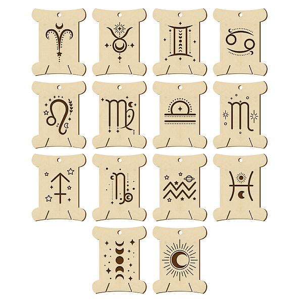 PandaHall 14Pcs 14 Style Plywood Thread Winding Boards, for Embroidery Cross-Stitch Sewing Craft, Constellation, 63.1x50.2x3mm, Hole: 4mm...
PandaHall 14Pcs 14 Style Plywood Thread Winding Boards, for Embroidery Cross-Stitch Sewing Craft, Constellation, 63.1x50.2x3mm, Hole: 4mm...