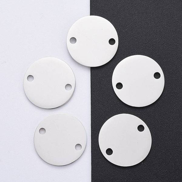 PandaHall 201 Stainless Steel Links Connectors, Manual Polishing, Flat Round, Stainless Steel Color, 16x1.5mm, Hole: 1mm 201 Stainless Steel...
PandaHall 201 Stainless Steel Links Connectors, Manual Polishing, Flat Round, Stainless Steel Color, 16x1.5mm, Hole: 1mm 201 Stainless Steel...