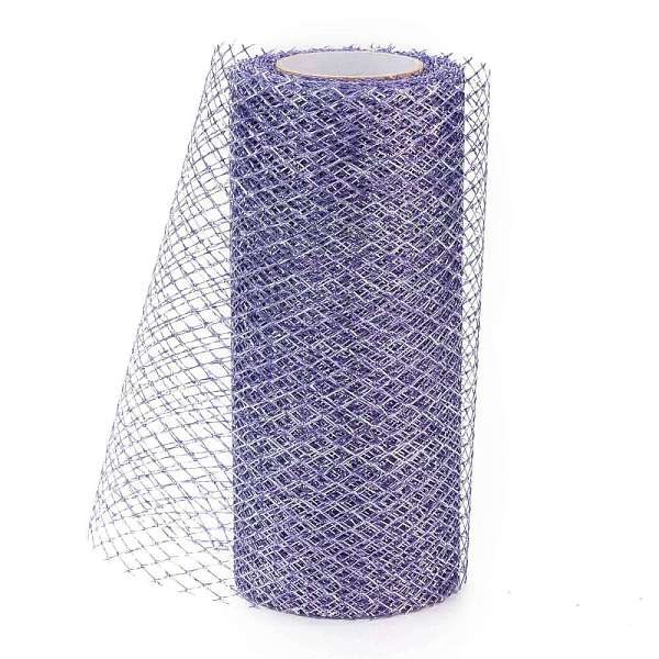 PandaHall Glitter Deco Mesh Ribbons, Tulle Fabric, Rhombus Mesh Tulle Fabric, for Wedding Party Decoration, Skirts Decoration Making, Purple...
PandaHall Glitter Deco Mesh Ribbons, Tulle Fabric, Rhombus Mesh Tulle Fabric, for Wedding Party Decoration, Skirts Decoration Making, Purple...