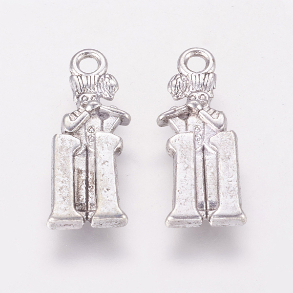 PandaHall Tibetan Style Alloy Pendants, Number 11 with Clown/Jester, Cadmium Free & Nickel Free & Lead Free, Antique Silver, 21x8x3mm, Hole...
PandaHall Tibetan Style Alloy Pendants, Number 11 with Clown/Jester, Cadmium Free & Nickel Free & Lead Free, Antique Silver, 21x8x3mm, Hole...