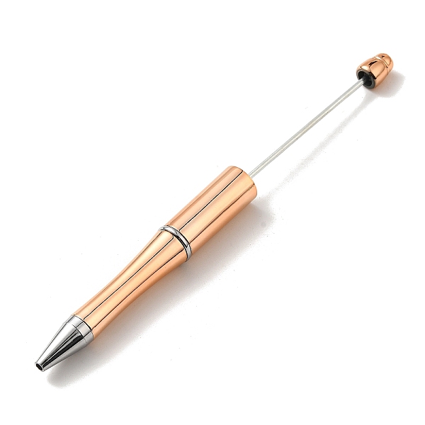PandaHall Plastic Beadable Pens, Press Ball Point Pens, for DIY Pen Decoration, PeachPuff, 146x11.5mm Plastic Brown
PandaHall Plastic Beadable Pens, Press Ball Point Pens, for DIY Pen Decoration, PeachPuff, 146x11.5mm Plastic Brown