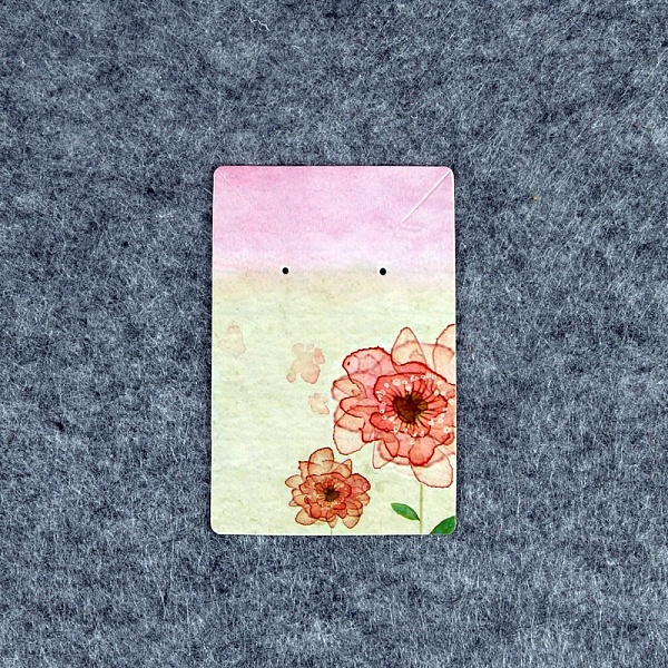 PandaHall 100Pcs Paper Jewelry Display Cards for Earrings Necklaces Display, Rectangle, Flower, 9x6cm Paper Flower
PandaHall 100Pcs Paper Jewelry Display Cards for Earrings Necklaces Display, Rectangle, Flower, 9x6cm Paper Flower