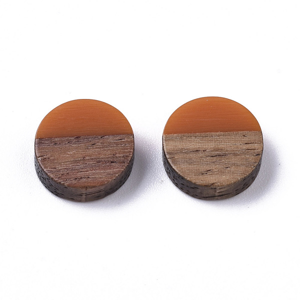 PandaHall Resin & Wood Cabochons, Flat Round, Chocolate, 10x2.5~4mm Resin+Wood Flat Round Brown
PandaHall Resin & Wood Cabochons, Flat Round, Chocolate, 10x2.5~4mm Resin+Wood Flat Round Brown