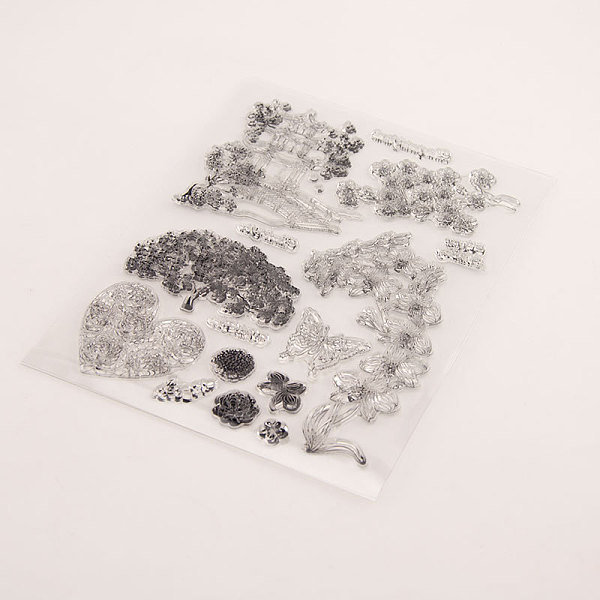PandaHall Silicone Stamps, for DIY Scrapbooking, Photo Album Decorative, Cards Making, Stamp Sheets, Flower Pattern, 14x18x0.2cm Silicone...
PandaHall Silicone Stamps, for DIY Scrapbooking, Photo Album Decorative, Cards Making, Stamp Sheets, Flower Pattern, 14x18x0.2cm Silicone...