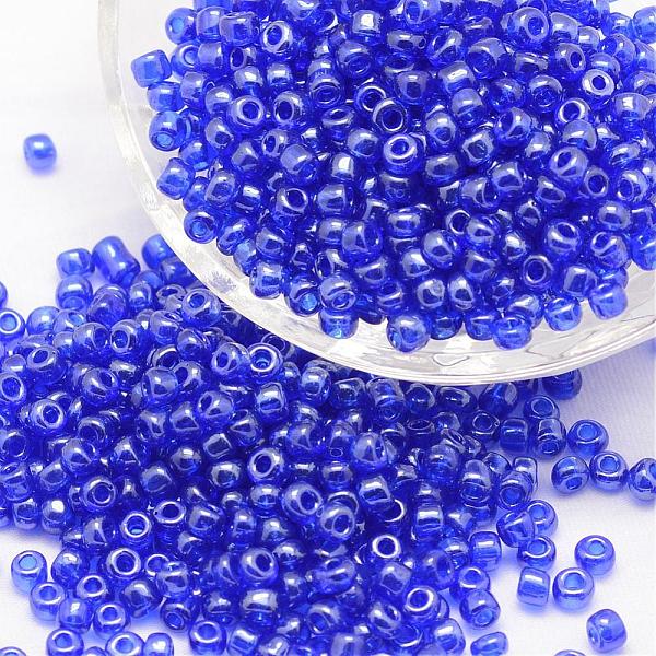 PandaHall 8/0 Glass Seed Beads, Grade A, Round, Transparent Colours Lustered, Blue, 2.8~3.2mm, Hole: 1.0mm, about 15000pcs/pound Glass Blue
PandaHall 8/0 Glass Seed Beads, Grade A, Round, Transparent Colours Lustered, Blue, 2.8~3.2mm, Hole: 1.0mm, about 15000pcs/pound Glass Blue