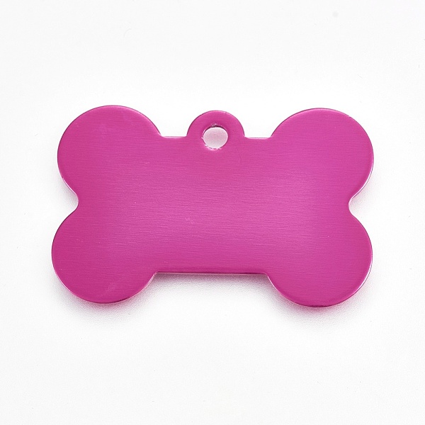 PandaHall Pet Aluminium Pendants, Stamping Blank Tag, Bone, Fuchsia, 25x38x1mm, Hole: 2.5mm Aluminum Others Pink
PandaHall Pet Aluminium Pendants, Stamping Blank Tag, Bone, Fuchsia, 25x38x1mm, Hole: 2.5mm Aluminum Others Pink