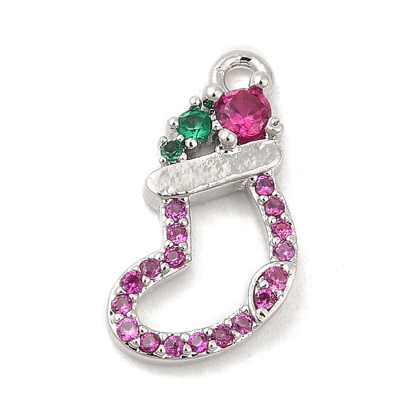 PandaHall Rack Plating Brass Pave Cubic Zirconia Pendants, Long-Lasting Plated, Cadmium Free & Lead Free, Christmas Socking, Platinum..., Purple
PandaHall Rack Plating Brass Pave Cubic Zirconia Pendants, Long-Lasting Plated, Cadmium Free & Lead Free, Christmas Socking, Platinum..., Purple