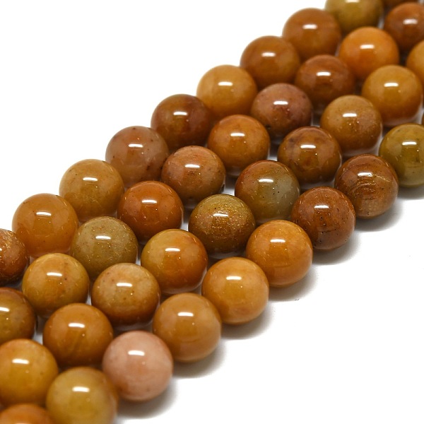 PandaHall Natural Jade Beads Strands, Round, 10mm, Hole: 0.8mm, about 40pcs/strand, 15.75''(40cm) Other Jade Round
PandaHall Natural Jade Beads Strands, Round, 10mm, Hole: 0.8mm, about 40pcs/strand, 15.75''(40cm) Other Jade Round
