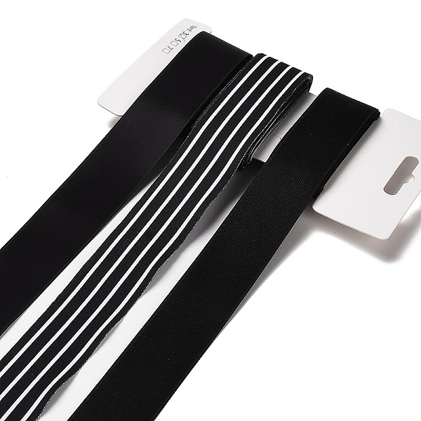PandaHall 9 Yards 3 Styles Polyester Ribbon, for DIY Handmade Craft, Hair Bowknots and Gift Decoration, Black/Gray Color Palette, Black...
PandaHall 9 Yards 3 Styles Polyester Ribbon, for DIY Handmade Craft, Hair Bowknots and Gift Decoration, Black/Gray Color Palette, Black...