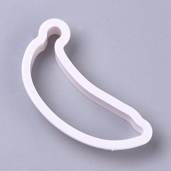PandaHall Food Grade Plastic Cookie Cutters, Cookies Moulds, DIY Biscuit Baking Tool, Banana, WhiteSmoke, 102x55x15mm Plastic Fruit White
PandaHall Food Grade Plastic Cookie Cutters, Cookies Moulds, DIY Biscuit Baking Tool, Banana, WhiteSmoke, 102x55x15mm Plastic Fruit White