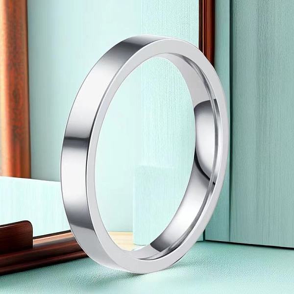 PandaHall Stainless Steel Plain Band Rings, Stainless Steel Color, US Size 9(18.9mm) Stainless Steel
PandaHall Stainless Steel Plain Band Rings, Stainless Steel Color, US Size 9(18.9mm) Stainless Steel