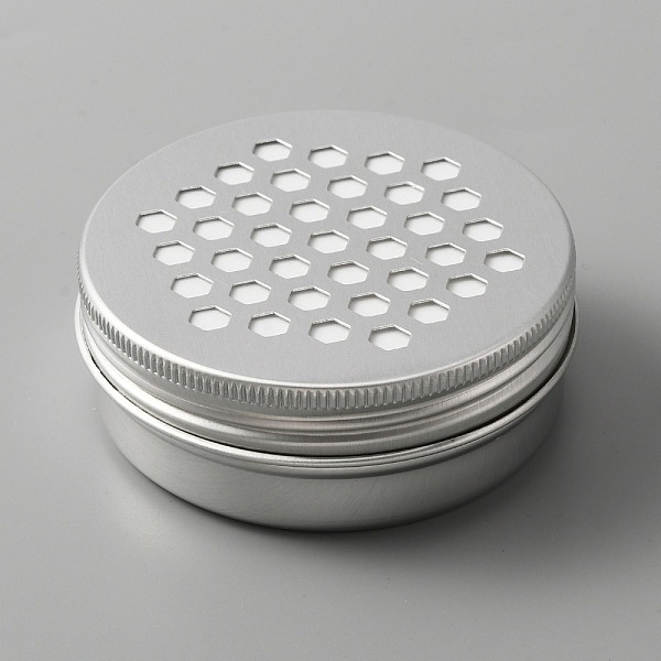 PandaHall Aluminium Shallow Round Candle Tins, with Hollow Lids, Empty Tin Storage Containers, Hexagon Pattern, 7.05x2.65cm, Inner Diameter..., Silver
PandaHall Aluminium Shallow Round Candle Tins, with Hollow Lids, Empty Tin Storage Containers, Hexagon Pattern, 7.05x2.65cm, Inner Diameter..., Silver