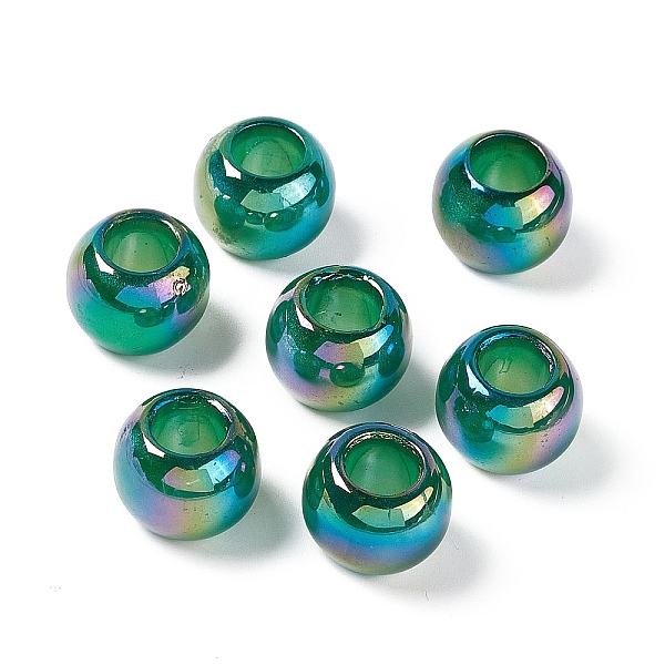 PandaHall Opaque Acrylic Beads, AB Color, Rondelle, Teal, 17.5x14mm, Hole: 8.8mm Acrylic Rondelle Cyan
PandaHall Opaque Acrylic Beads, AB Color, Rondelle, Teal, 17.5x14mm, Hole: 8.8mm Acrylic Rondelle Cyan