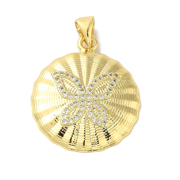 PandaHall Brass Micro Pave Clear Cubic Zirconia Pendants, Flat Round with Butterfly Charms, Real 18K Gold Plated, 25x21x3.2mm, Hole: 5x3.5mm...
PandaHall Brass Micro Pave Clear Cubic Zirconia Pendants, Flat Round with Butterfly Charms, Real 18K Gold Plated, 25x21x3.2mm, Hole: 5x3.5mm...