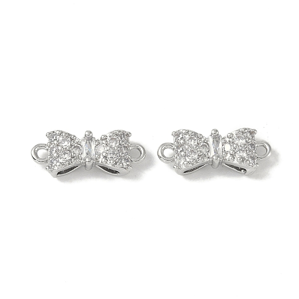 PandaHall Brass Micro Pave Clear Cubic Zirconia Connector Charms, Bowknot, Platinum, 14x5.5x4mm, Hole: 1.2mm Brass+Cubic Zirconia Bowknot...
PandaHall Brass Micro Pave Clear Cubic Zirconia Connector Charms, Bowknot, Platinum, 14x5.5x4mm, Hole: 1.2mm Brass+Cubic Zirconia Bowknot...