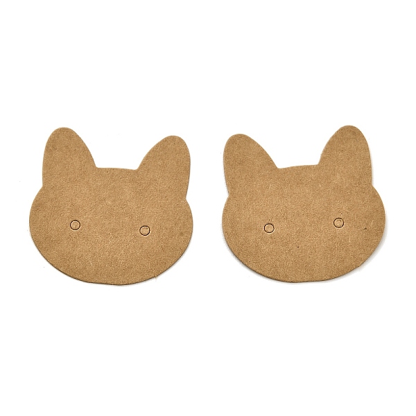 PandaHall 100Pcs Cat Shaped Kraft Paper Earring Display Cards, BurlyWood, 3.5x3.5x0.03cm, Hole: 2mm Paper Cat Shape Orange
PandaHall 100Pcs Cat Shaped Kraft Paper Earring Display Cards, BurlyWood, 3.5x3.5x0.03cm, Hole: 2mm Paper Cat Shape Orange