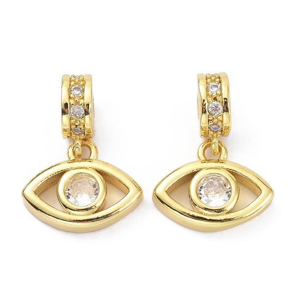 PandaHall Brass Cubic Zirconia Pendants, Eye, Golden, 18.5mm, Hole: 3mm Brass+Cubic Zirconia Eye Clear
PandaHall Brass Cubic Zirconia Pendants, Eye, Golden, 18.5mm, Hole: 3mm Brass+Cubic Zirconia Eye Clear