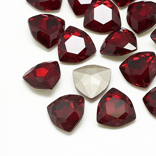 PandaHall DIY Pointed Back K9 Glass Rhinestone Cabochons, Random Color Back Plated, Faceted, Triangle, Siam, 12x12x4.5mm Glass Rhinestone..., Red
PandaHall DIY Pointed Back K9 Glass Rhinestone Cabochons, Random Color Back Plated, Faceted, Triangle, Siam, 12x12x4.5mm Glass Rhinestone..., Red