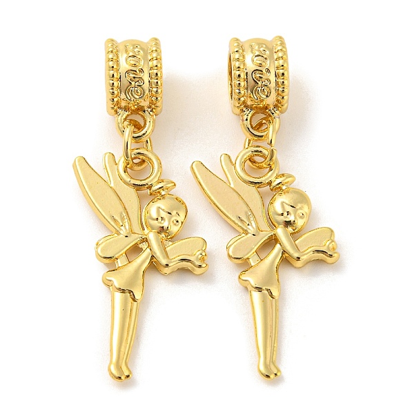 PandaHall Tibetan Style Alloy European Dangle Charms, Large Hole Pendants, Fairy, Golden, 35mm, Pendant: 25x14x3mm, Hole: 4.5mm Alloy Angel...
PandaHall Tibetan Style Alloy European Dangle Charms, Large Hole Pendants, Fairy, Golden, 35mm, Pendant: 25x14x3mm, Hole: 4.5mm Alloy Angel...