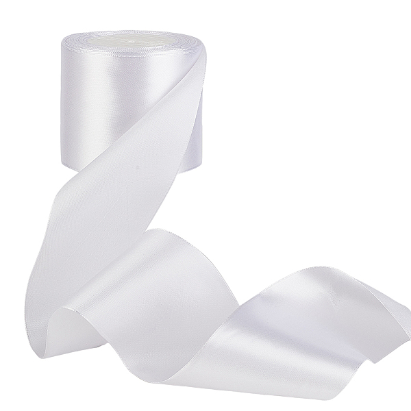 PandaHall 25 Yards Polyester Ribbon, for Gift Wrapping, Party Decoration, Flat, White, 3 inch(75mm) Polyester None White
PandaHall 25 Yards Polyester Ribbon, for Gift Wrapping, Party Decoration, Flat, White, 3 inch(75mm) Polyester None White