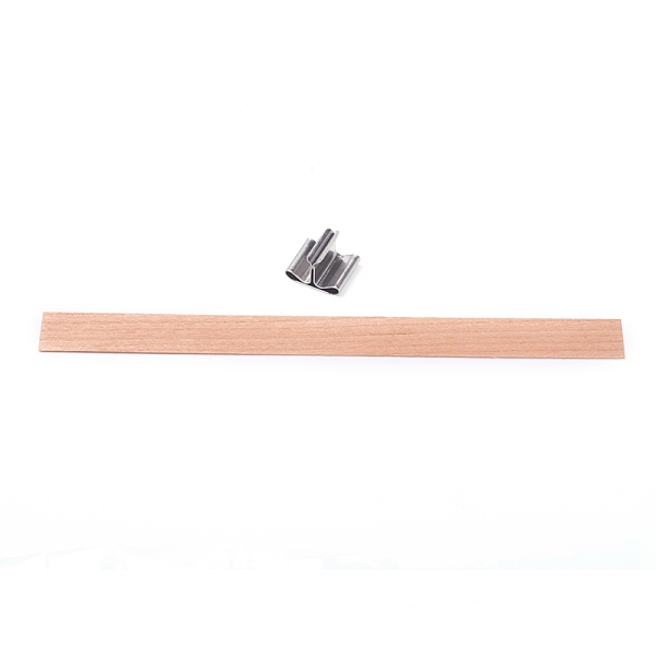 PandaHall Wood Candle Wicks, with Iron Stand, for Candle Making and Candle DIY Craft, BurlyWood, 150x13x0.5mm Wood Orange
PandaHall Wood Candle Wicks, with Iron Stand, for Candle Making and Candle DIY Craft, BurlyWood, 150x13x0.5mm Wood Orange