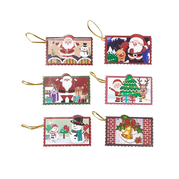 PandaHall Paper Congratulation Card, Hanging Wishing Cards for Christmas Tree, with Rope, Rectangle, Mixed Color, 46x69x1mm, 12pcs/set Paper..., Multicolor
PandaHall Paper Congratulation Card, Hanging Wishing Cards for Christmas Tree, with Rope, Rectangle, Mixed Color, 46x69x1mm, 12pcs/set Paper..., Multicolor