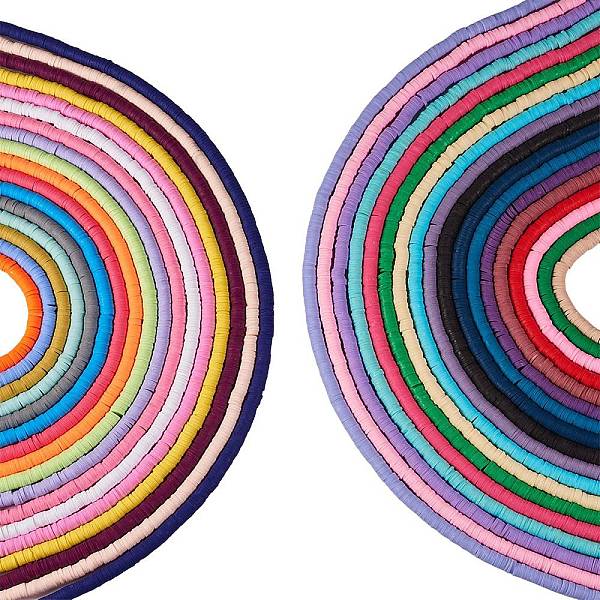PandaHall 35 Strands 35 Style Handmade Polymer Clay Beads Strands, for DIY Jewelry Crafts Supplies, Heishi Beads, Disc/Flat Round, Mixed..., Multicolor
PandaHall 35 Strands 35 Style Handmade Polymer Clay Beads Strands, for DIY Jewelry Crafts Supplies, Heishi Beads, Disc/Flat Round, Mixed..., Multicolor