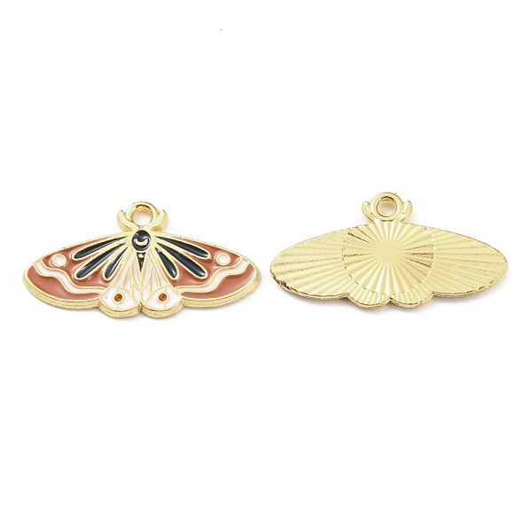 PandaHall Alloy Enamel Pendants, Golden, Moths Charm, Peru, 15x28x1.5mm, Hole: 2mm Alloy+Enamel Insects Brown
PandaHall Alloy Enamel Pendants, Golden, Moths Charm, Peru, 15x28x1.5mm, Hole: 2mm Alloy+Enamel Insects Brown