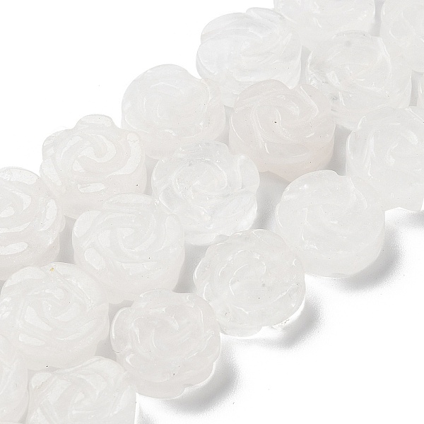 PandaHall Natural Quartz Crystal Beads Strands, Carved Rose, 15.5~16x4.5~5.5mm, Hole: 1mm, about 25pcs/strand, 15.55''(39.5cm) Quartz...
PandaHall Natural Quartz Crystal Beads Strands, Carved Rose, 15.5~16x4.5~5.5mm, Hole: 1mm, about 25pcs/strand, 15.55''(39.5cm) Quartz...