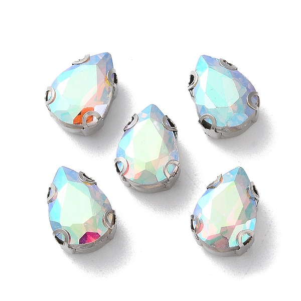 PandaHall Teardrop Sew on Rhinestone, Multi-strand Links, Glass Rhinestone, with Stainless Steel Prong Settings, Garments Accessories..., Clear
PandaHall Teardrop Sew on Rhinestone, Multi-strand Links, Glass Rhinestone, with Stainless Steel Prong Settings, Garments Accessories..., Clear